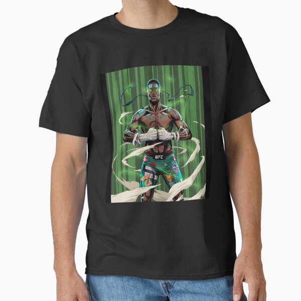 Item preview, Israel Adesanya UFC middleweight champion anime art  designed and sold by Grace-Cop.