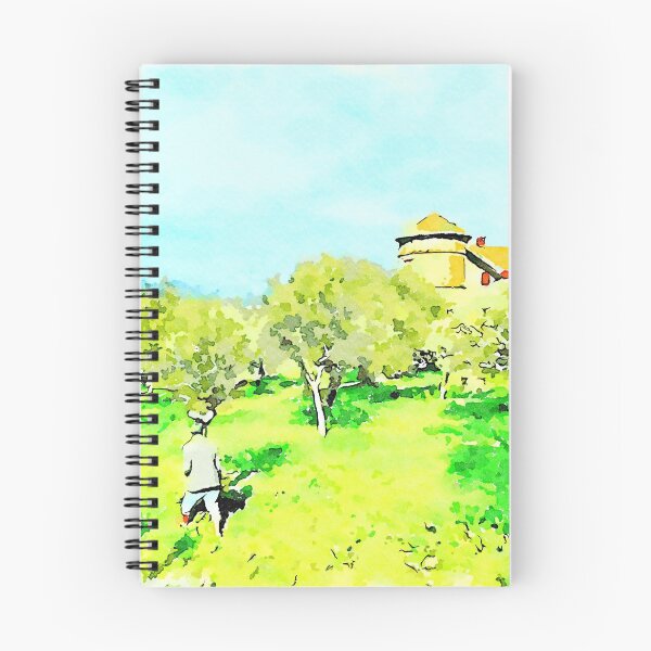 Item preview, Donkey and man in the olive grove designed and sold by Giuseppe Cocco.