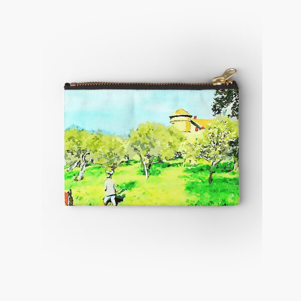 Item preview, Donkey and man in the olive grove designed and sold by Giuseppe Cocco.