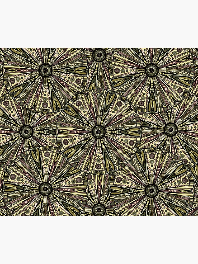 Seaside Urchin Mandala by akayeart
