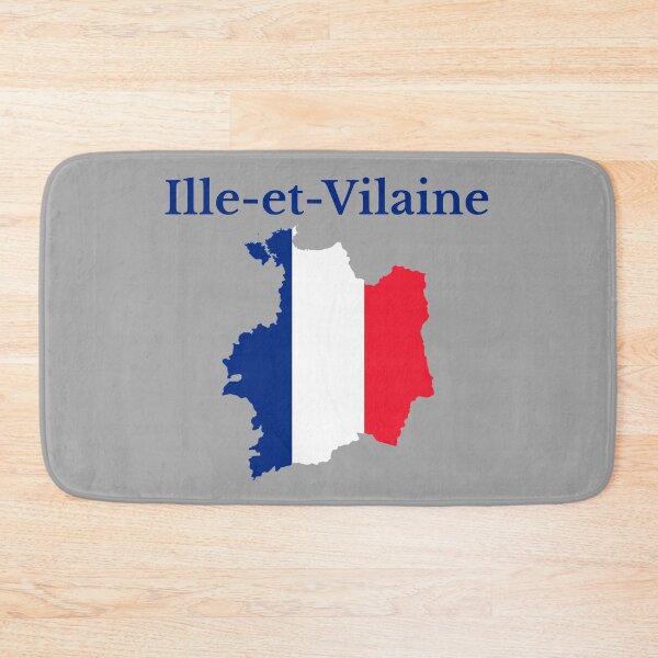 Item preview, Ille-et-Vilaine Map, France, French Department designed and sold by marosharaf.