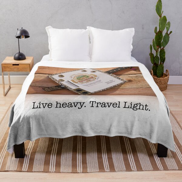 Item preview, Live Heavy. Travel Light. designed and sold by Adam Foster.