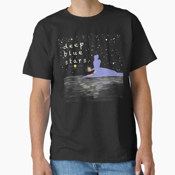 Deep Blue Stars Remastered Logo Classic T-Shirt