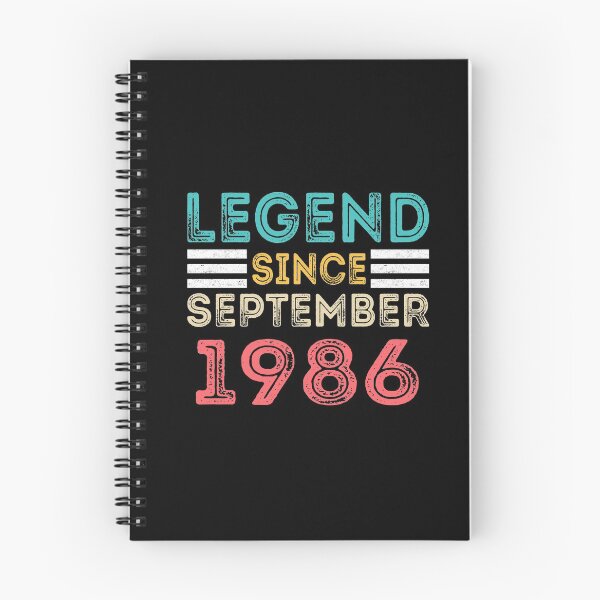 Item preview, Retro Vintage 34th Birthday Legend Since September 1986 designed and sold by meedTee.