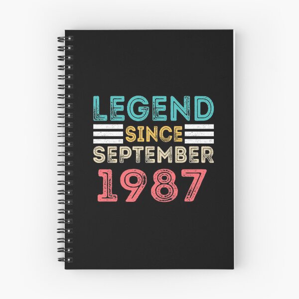 Item preview, Retro Vintage 33rd Birthday Legend Since September 1987 designed and sold by meedTee.
