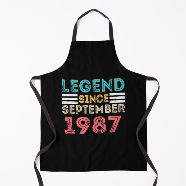 Item preview, Retro Vintage 33rd Birthday Legend Since September 1987 designed and sold by meedTee.