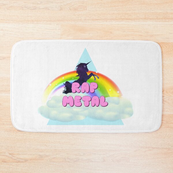 Item preview, RAP METAL UNICORN RAINBOW designed and sold by sherwinc.