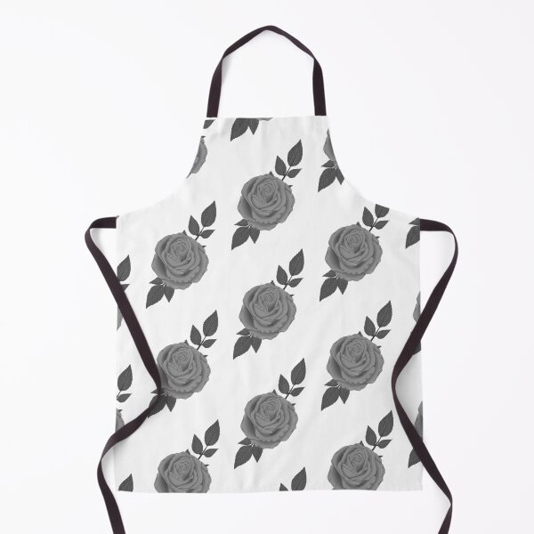 Item preview, Black and white Roses Pattern designed and sold by GraphicsbyNel.