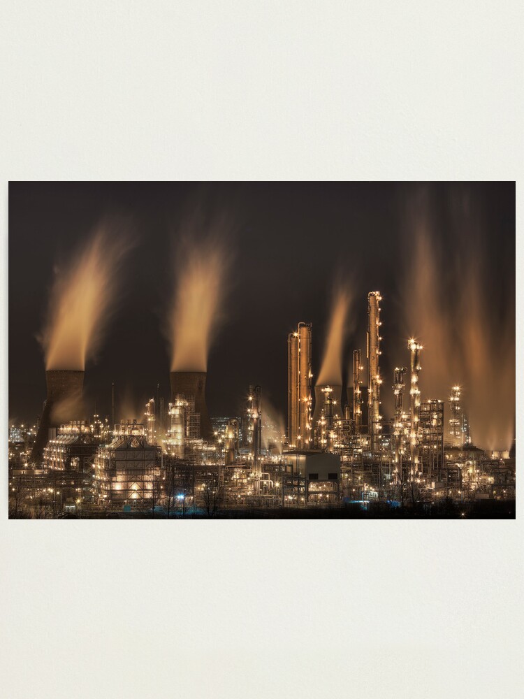 Alternate view of Grangemouth Refinery (4) Photographic Print