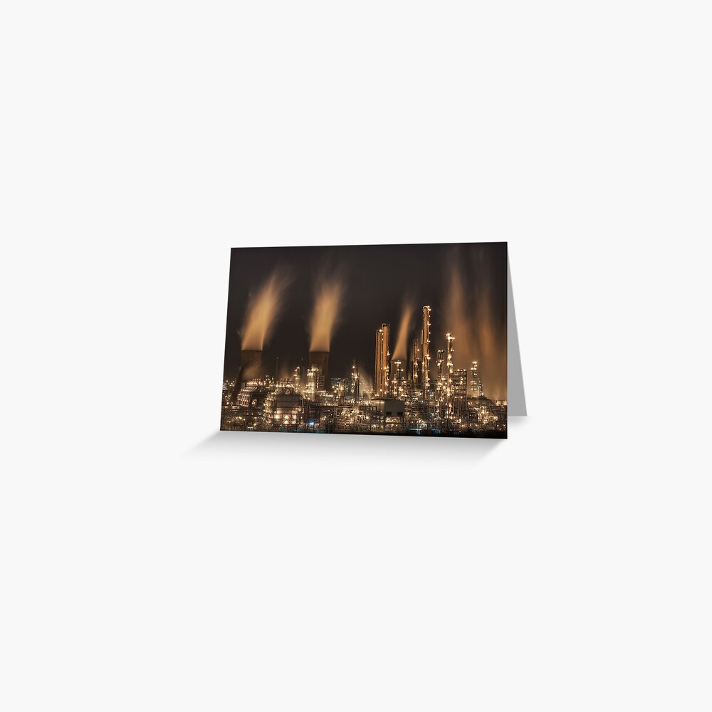 Grangemouth Refinery (4) Greeting Card