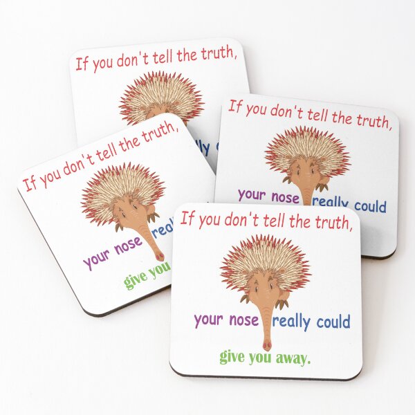 Item preview, If you don't tell the truth, your nose really could give you away. designed and sold by KIWI200ART.