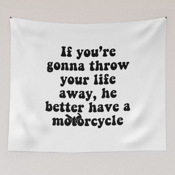 Item preview, He Better Have A Motorcycle  designed and sold by katiemarie2013.