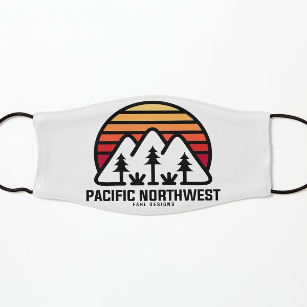 Pacific PNW Sunset Kids Mask