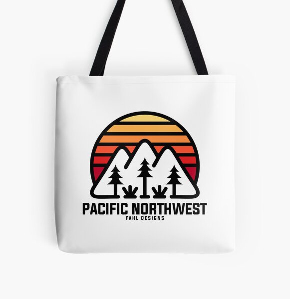 Pacific PNW Sunset All Over Print Tote Bag