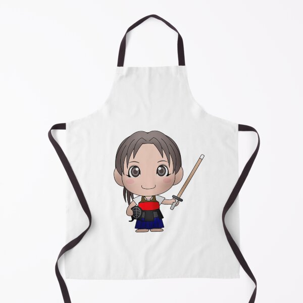 Item preview, anime chibi kids sports fencing swordplay girl designed and sold by portrait4you.