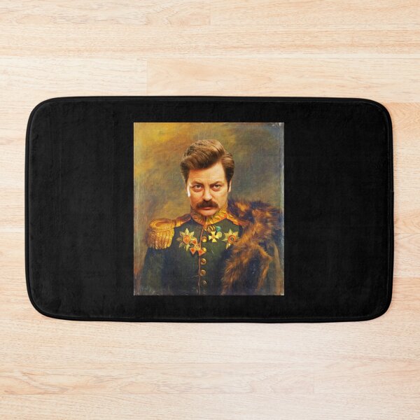 Item preview, Ron Swanson Old Timey Portrait Painting (Parks & Rec) designed and sold by uselessnyc.