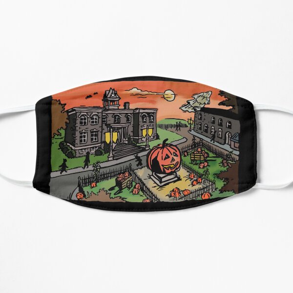 Halloween town Flat Mask