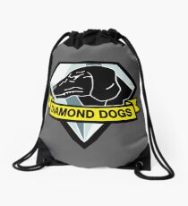 Diamond Dogs MGS Drawstring Bag