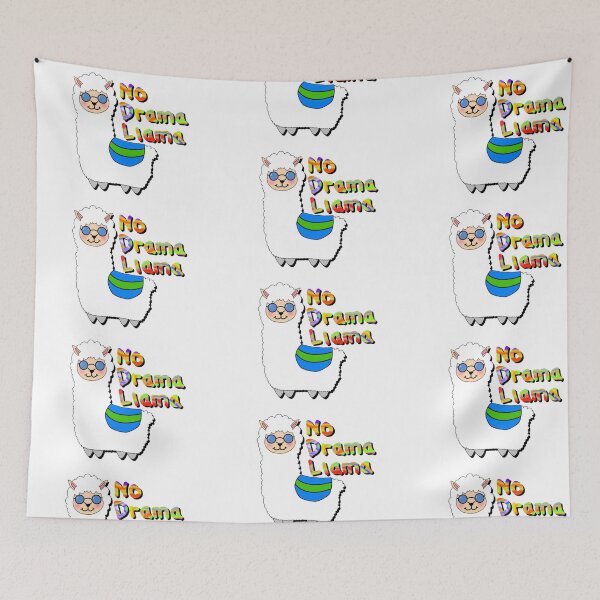 Item preview, No drama llama  designed and sold by AnleuAvePrints.