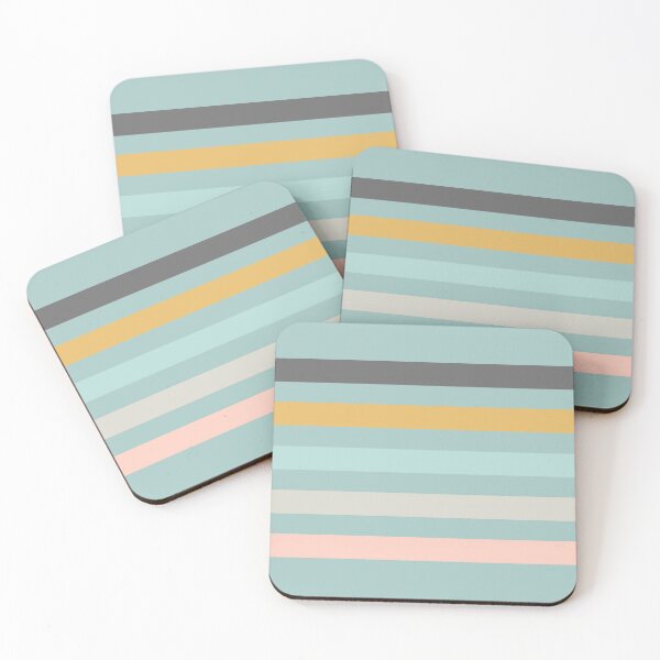 Item preview, Tropical Beach Stripe 55 designed and sold by Sharon Schwalbe.