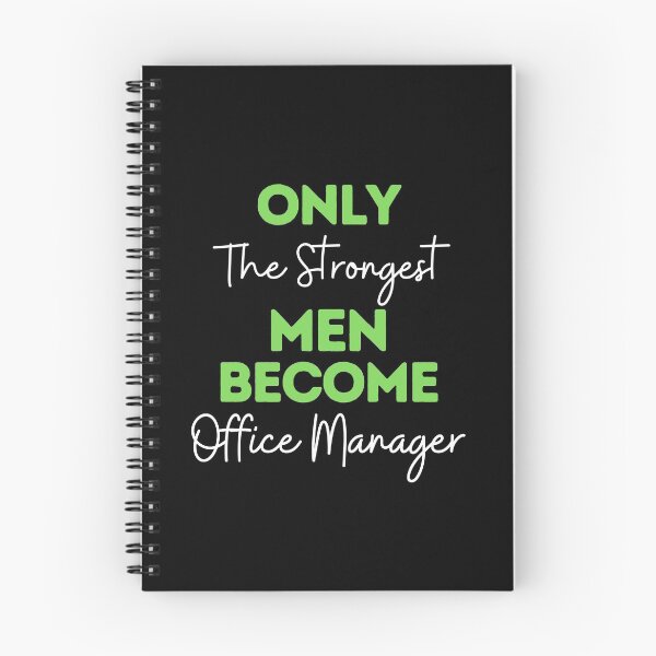 Item preview, Only The Strongest Men Become Office Managers designed and sold by bifkee19.