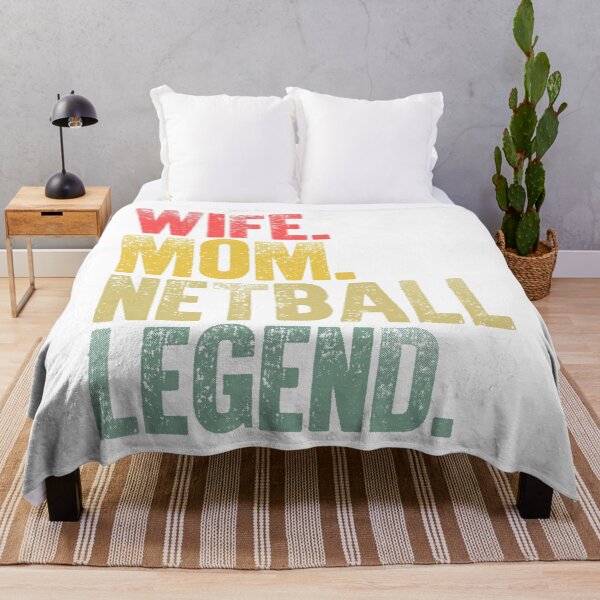 Item preview, Best Mother Women Funny Gift T Shirt Wife Mom Netball Legend designed and sold by Bendthetrend.