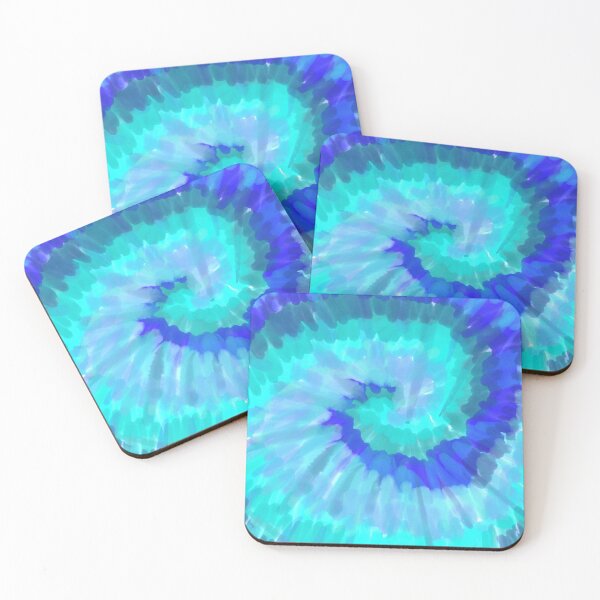 Item preview, Blue and Green Tie-Dye Swirl designed and sold by KatharineArt.