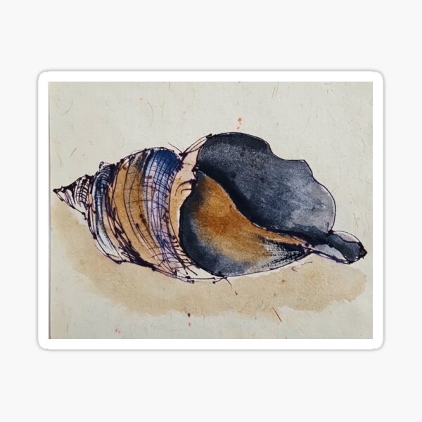 Stolen seashell original Sticker