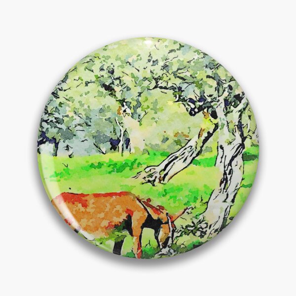 Item preview, Donkey and man in the olive grove designed and sold by Giuseppe Cocco.