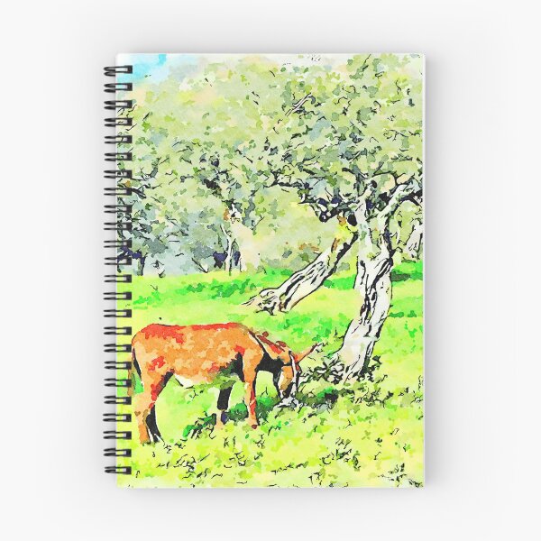 Item preview, Donkey and man in the olive grove designed and sold by Giuseppe Cocco.