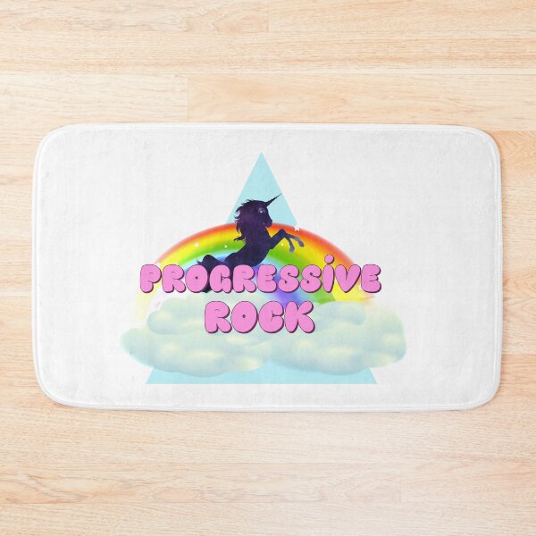 Item preview, PROGRESSIVE ROCK UNICORN RAINBOW designed and sold by sherwinc.