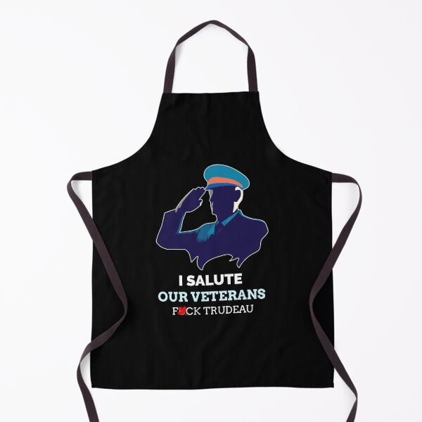 Item preview, F*ck Trudeau Salute Our Veterans designed and sold by KomarDesigns.