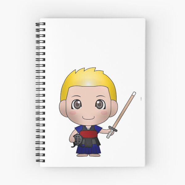 Item preview, anime chibi kids sports fencing swordplay boy designed and sold by portrait4you.