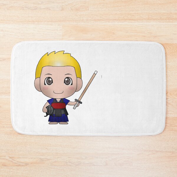 Item preview, anime chibi kids sports fencing swordplay boy designed and sold by portrait4you.