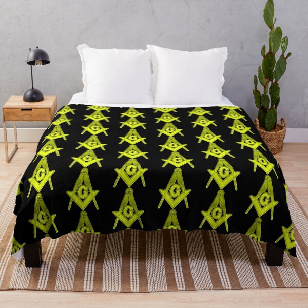 Item preview, Lime Green Freemason Compass designed and sold by IBMClothing.