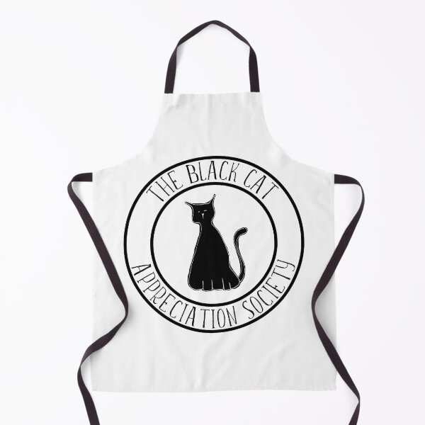 Item preview, The Black Cat Appreciation Society Logo Typography Design designed and sold by RhubarbMyrtle.