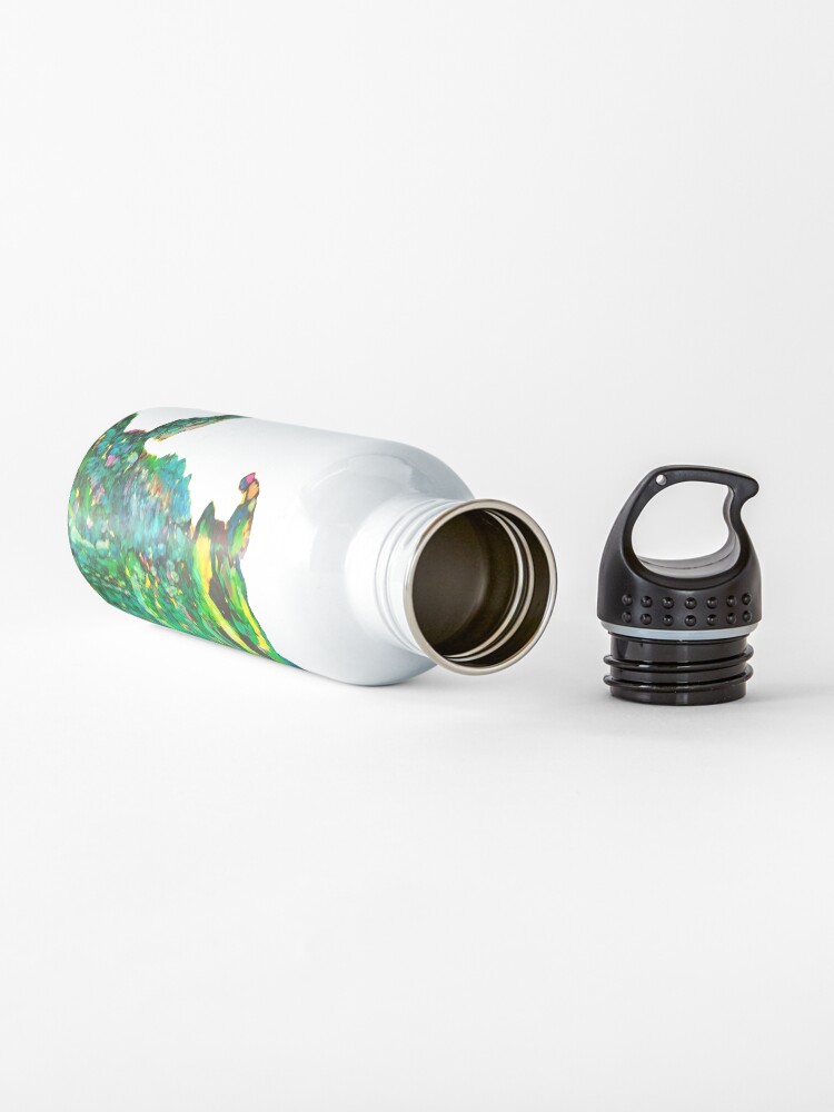 Alternate view of Cool Dog Abstract Original Water Bottle