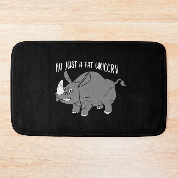 Item preview, Rhinoceros told himself he's fat unicorn gift idea designed and sold by Svetiik.