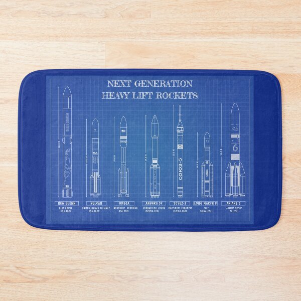 Item preview, Next Generation. Heavy Lift Rockets - Blueprint designed and sold by BGALAXY.