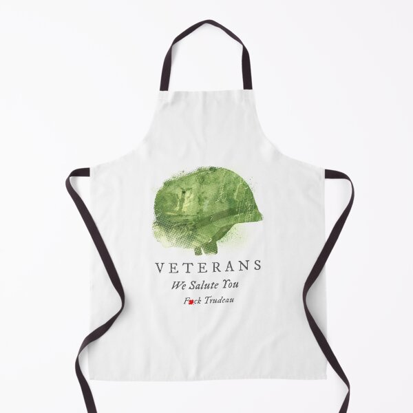 Item preview, F*ck Trudeau We Salute Vets designed and sold by KomarDesigns.