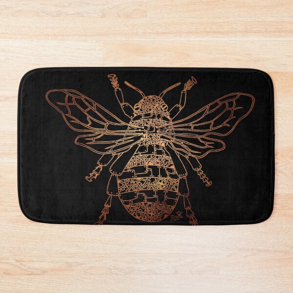 Item preview, Bronzed Steampunk Robot Bee designed and sold by MenagerieMayhem.