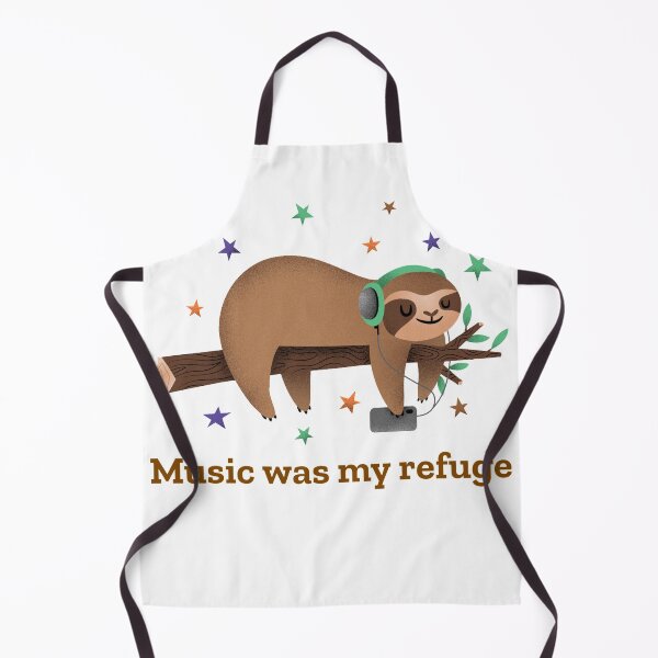 Item preview, Music was my refuge designed and sold by VibeCraft Design.