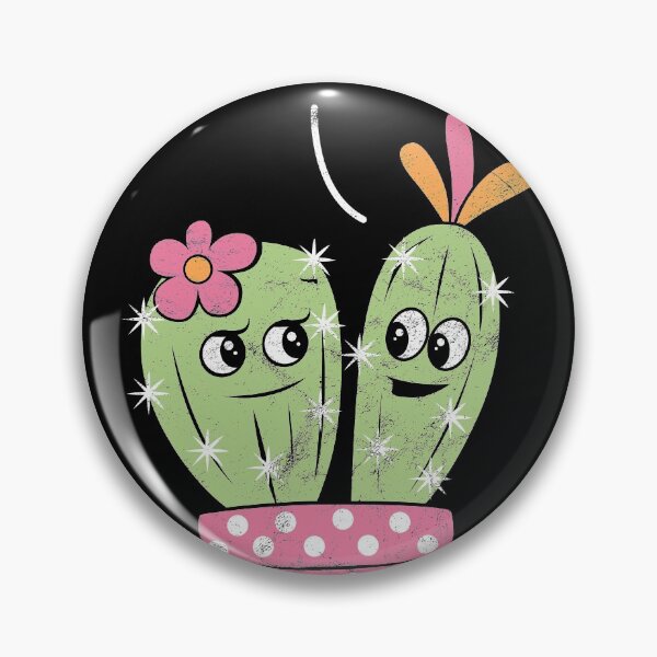 Item preview, Cactus loving each other gift idea succulent lover designed and sold by Svetiik.