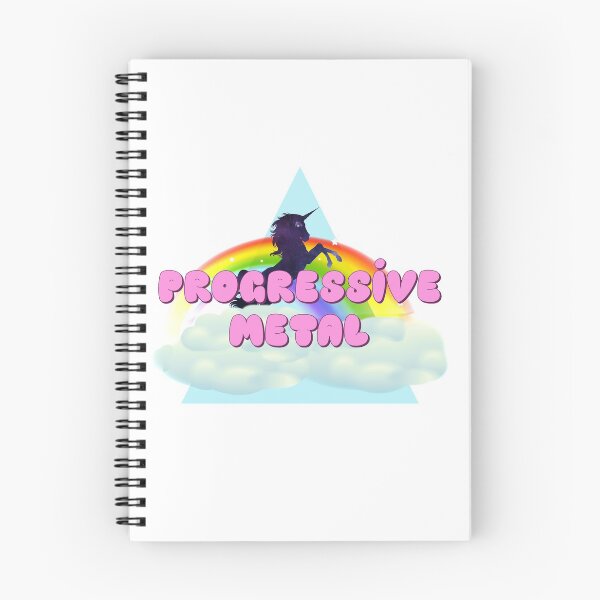 Artikelvorschau, PROGRESSIVE METAL EINHORN REGENBOGEN entworfen und verkauft von sherwinc.