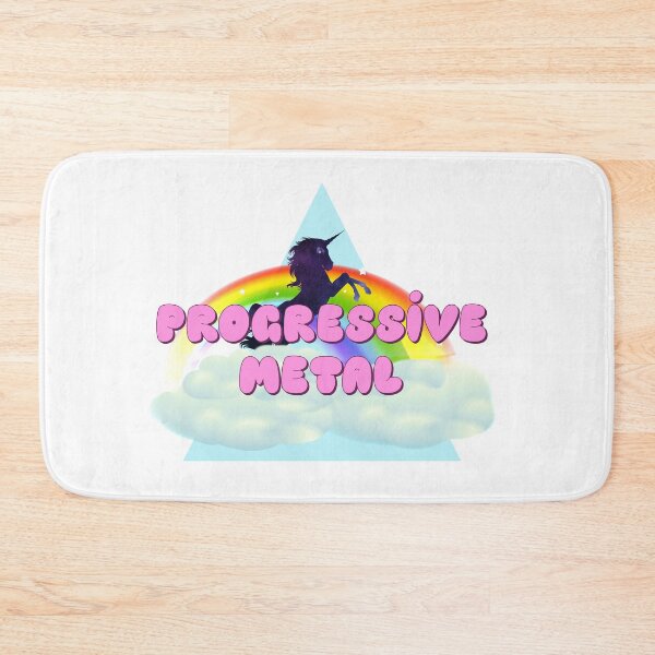 Item preview, PROGRESSIVE METAL UNICORN RAINBOW designed and sold by sherwinc.
