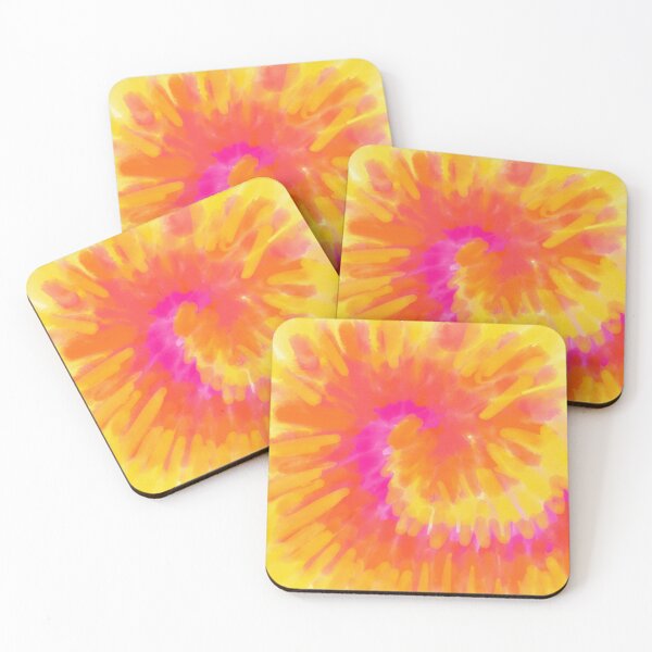 Item preview, Pink Orange and Yellow Tie-Dye Swirl designed and sold by KatharineArt.