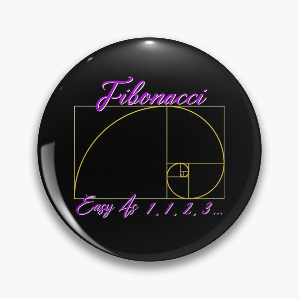 Artikelvorschau, Fibonacci - einfach wie 1, 1, 2, 3 ... entworfen und verkauft von LadyDiBaldGuy.
