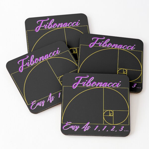 Item preview, Fibonacci - easy as 1, 1, 2, 3 ... designed and sold by LadyDiBaldGuy.