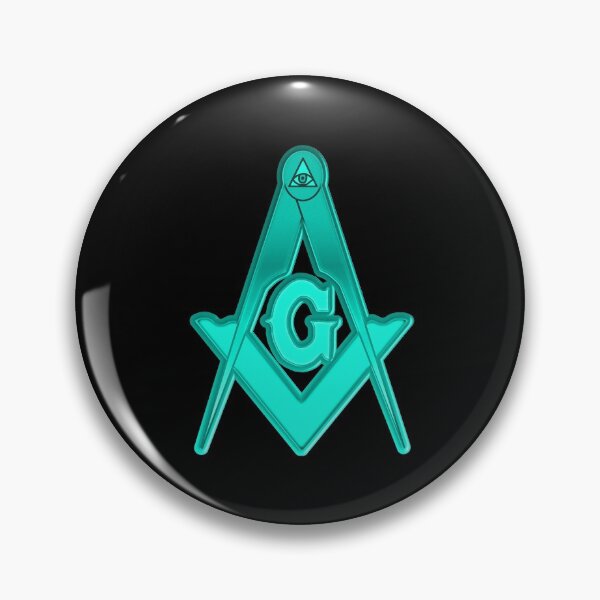 Item preview, Teal Freemason Compass designed and sold by IBMClothing.