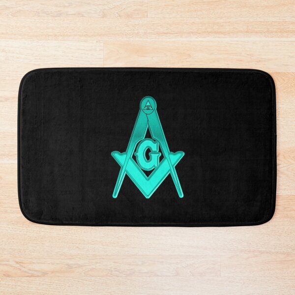 Item preview, Teal Freemason Compass designed and sold by IBMClothing.